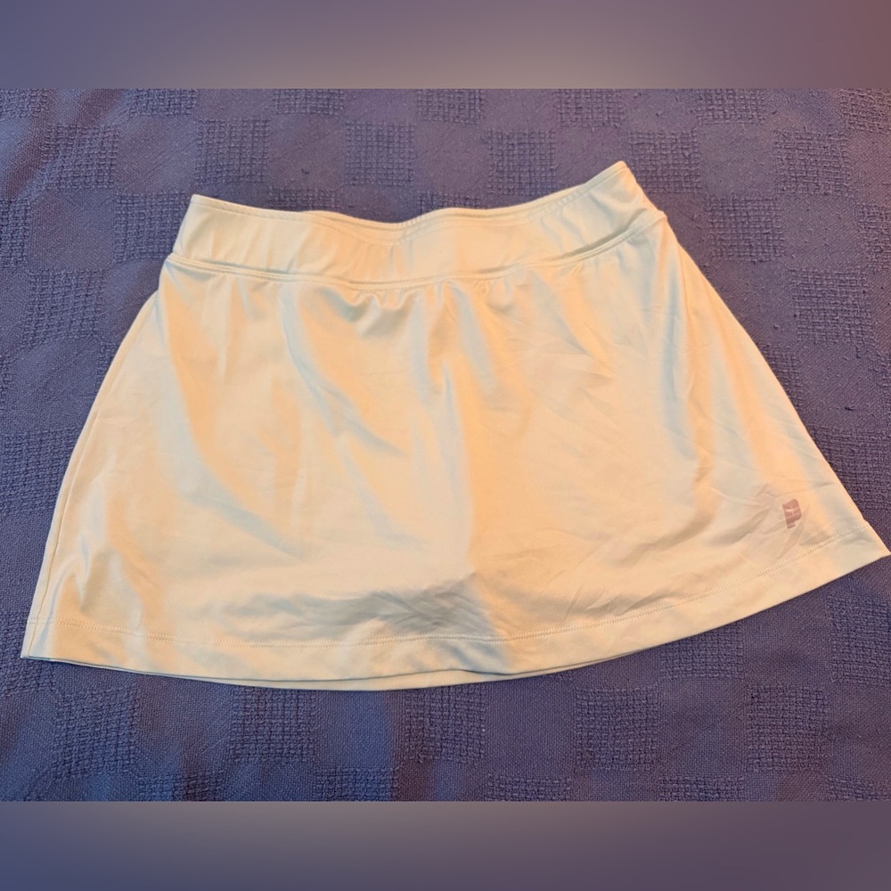 Prince Lime Green Mini A-line Athletic Shorts